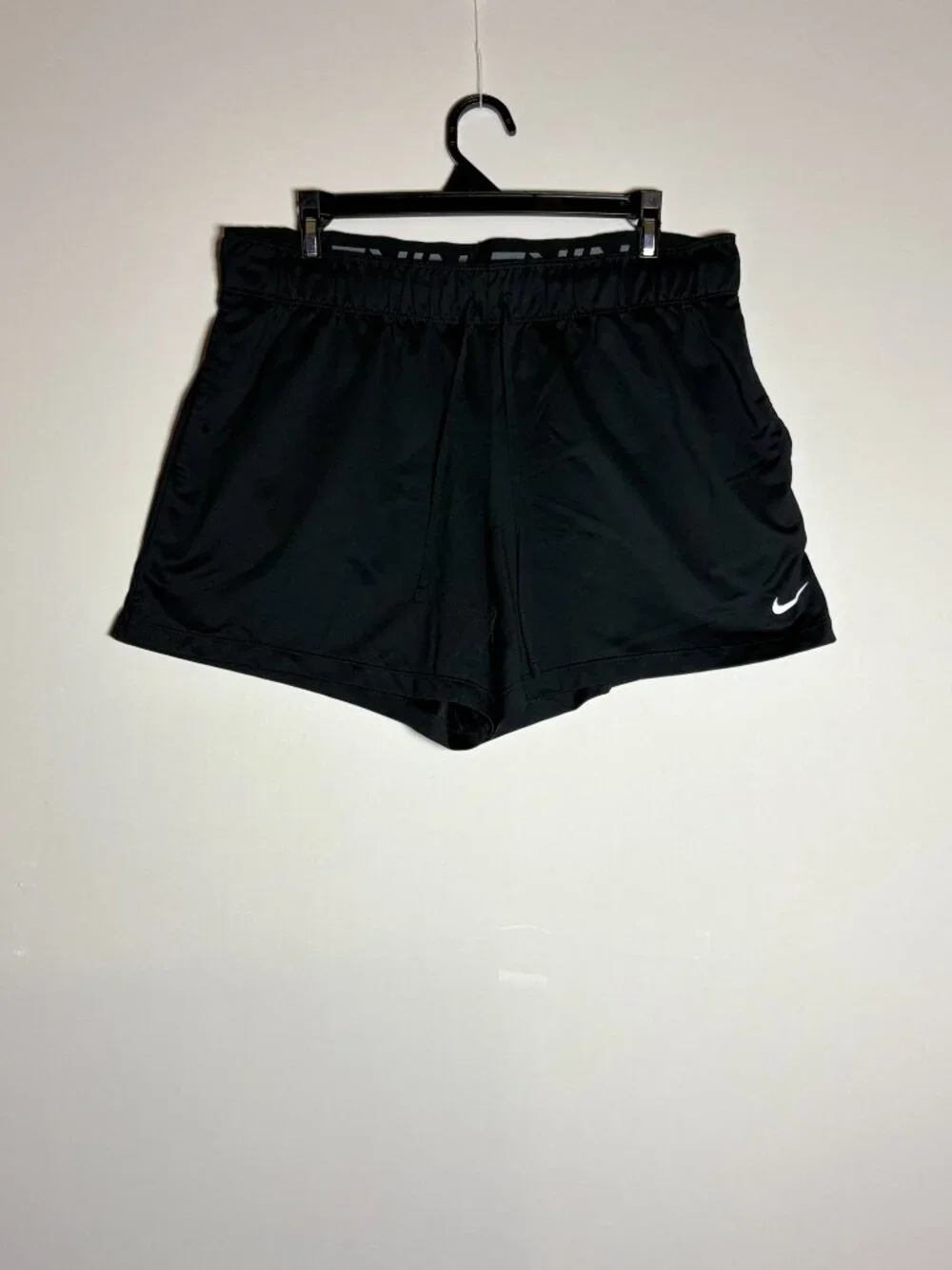 Nike Pro Dri-FIT Knit Training Shorts Black Size L